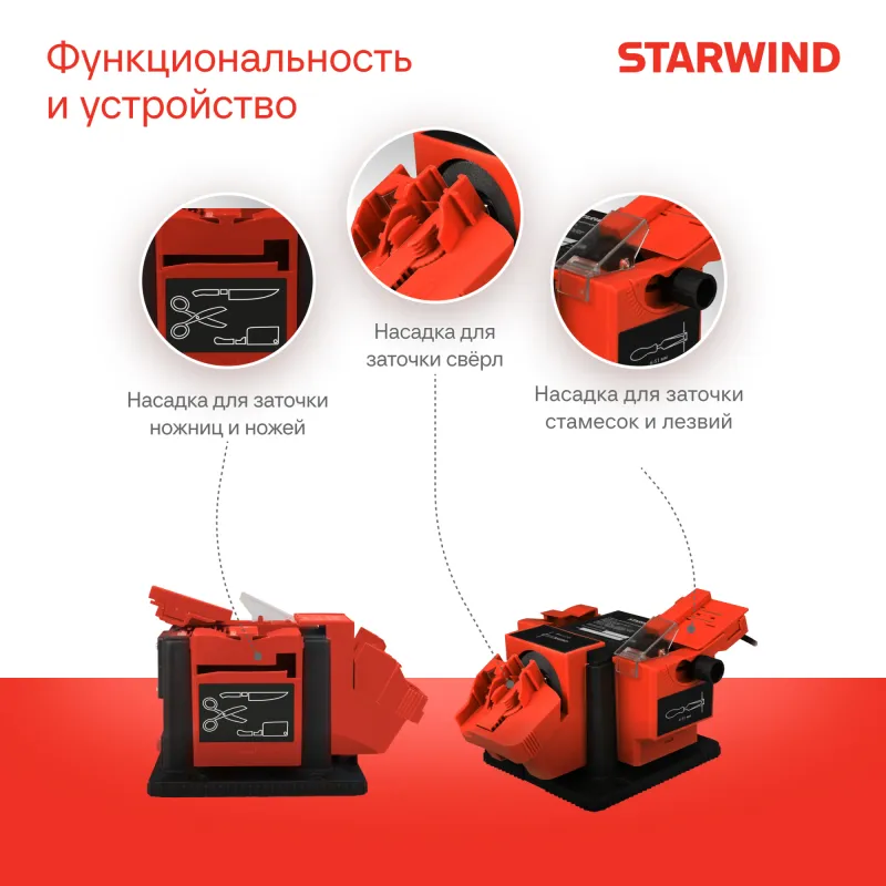 Станок заточной Starwind BGM65-100