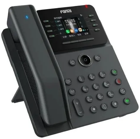SIP-Телефон Fanvil Enterprise Phone with Wireless Handset 6-Party Local Conference HD voice 8 SIP lines 8 Line key 2.8 Inch color screen Opus+IPV6 21 DSS keys PSU