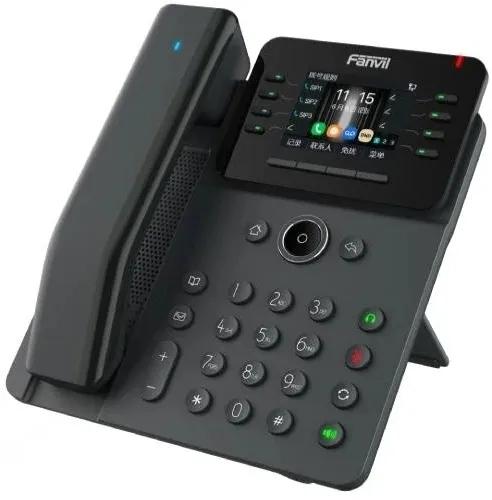 SIP-Телефон Fanvil Enterprise Phone with Wireless Handset 6-Party Local Conference HD voice 8 SIP lines 8 Line key 2.8 Inch color screen Opus+IPV6 21 DSS keys PSU