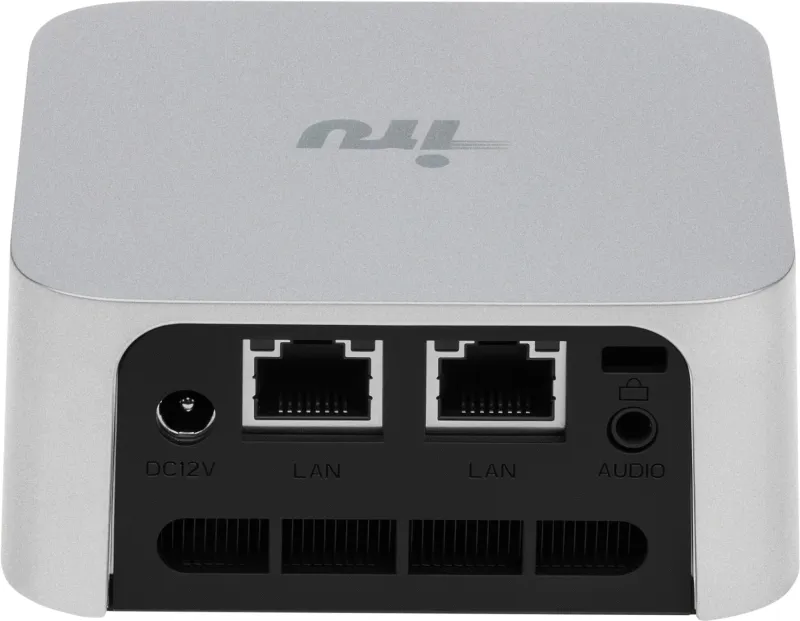 Неттоп IRU Planio 115 N100 (0.8) 16Gb SSD512Gb UHDG без ОС GbitEth WiFi BT серебристый (2099138)