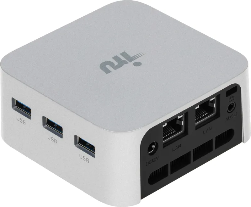 Неттоп IRU Planio 115 N100 (0.8) 16Gb SSD512Gb UHDG без ОС GbitEth WiFi BT серебристый (2099138)