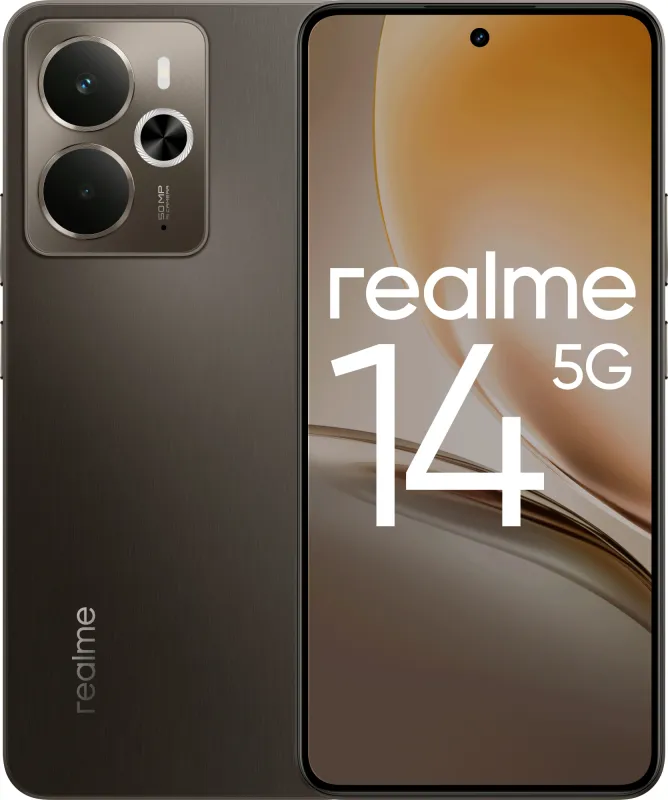 Смартфон Realme RMX5070 14 5G 256Gb 8Gb черный (6941764457744)