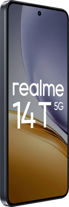 Смартфон Realme RMX5078 14T 5G 128Gb 8Gb черный моноблок 3G 4G 2Sim 6.67" 1080x2400 Android 15 50Mpix 802.11 a/b/g/n/ac NFC GPS GSM900/1800 GSM1900 Protect