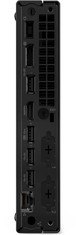 Неттоп Lenovo ThinkCentre Tiny M70q-5 slim i7 14700T (1.3) 16Gb SSD512Gb UHDG 770 без ОС GbitEth WiFi BT 135W kb мышь клавиатура черный (12TD003UUM)