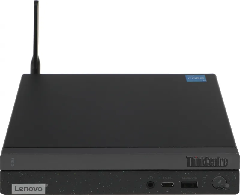 Неттоп Lenovo ThinkCentre Neo 50q Gen 4 i3 1215U (1.2) 8Gb SSD256Gb UHDG без ОС WiFi BT 65W kb мышь клавиатура черный (12LN003KUM)