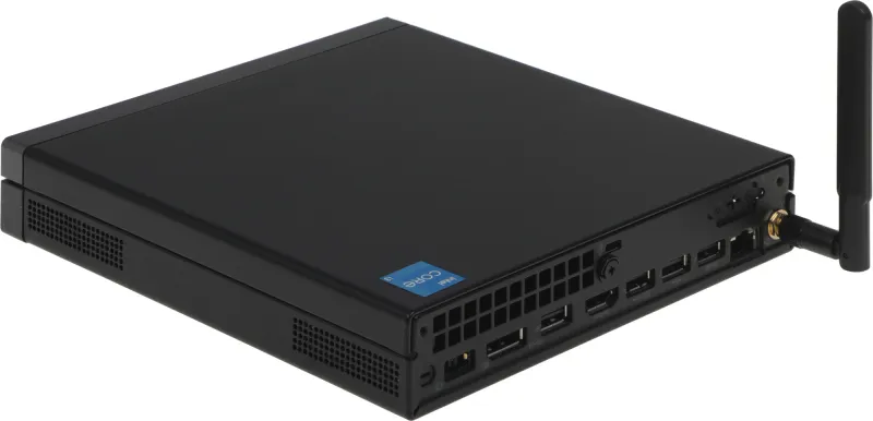 Неттоп Lenovo ThinkCentre Neo 50q Gen 4 i3 1215U (1.2) 8Gb SSD256Gb UHDG без ОС WiFi BT 65W kb мышь клавиатура черный (12LN003KUM)