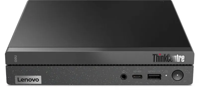 Неттоп Lenovo ThinkCentre Neo 50q G4 slim i5 13420H (2.1) 8Gb SSD512Gb UHDG без ОС WiFi BT 90W kb мышь клавиатура черный (12LN005SUM)
