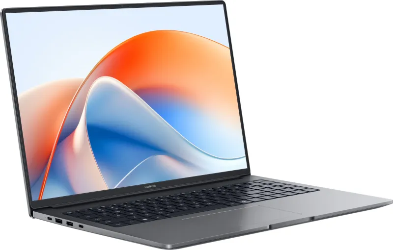 Ноутбук Honor MagicBook X16 Plus 2025 Core 5 220H 32Gb SSD1Tb Intel Iris Xe graphics 16" IPS WQXGA (2560x1600) Windows 11 Home grey space WiFi BT Cam (5301AMBC)