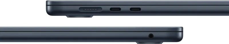 Ноутбук Apple MacBook Air A3241 M4 10 core 16Gb SSD256Gb/10 core GPU 15.3" Liquid Retina (2880x1864) macOS midnight WiFi BT Cam (MW1L3HN/A)