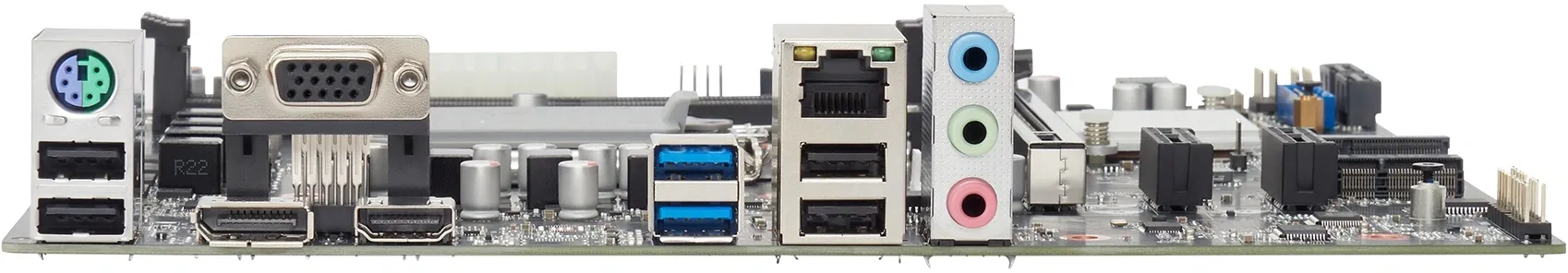 Материнская плата IRU H610M-VHD/D4M.2 Soc-1700 Intel H610 2xDDR4 mATX GbLAN+VGA+HDMI+DP
