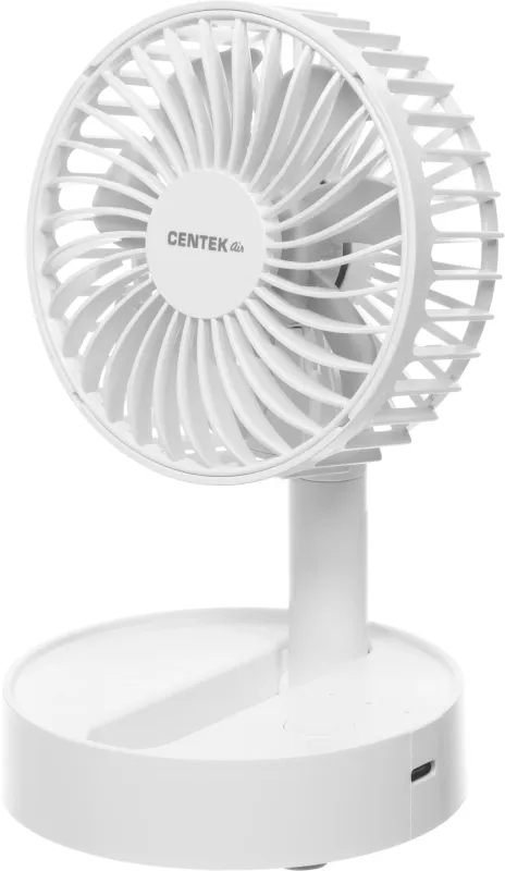 Вентилятор настольный Centek CT-5044 4Вт скоростей:3 белый