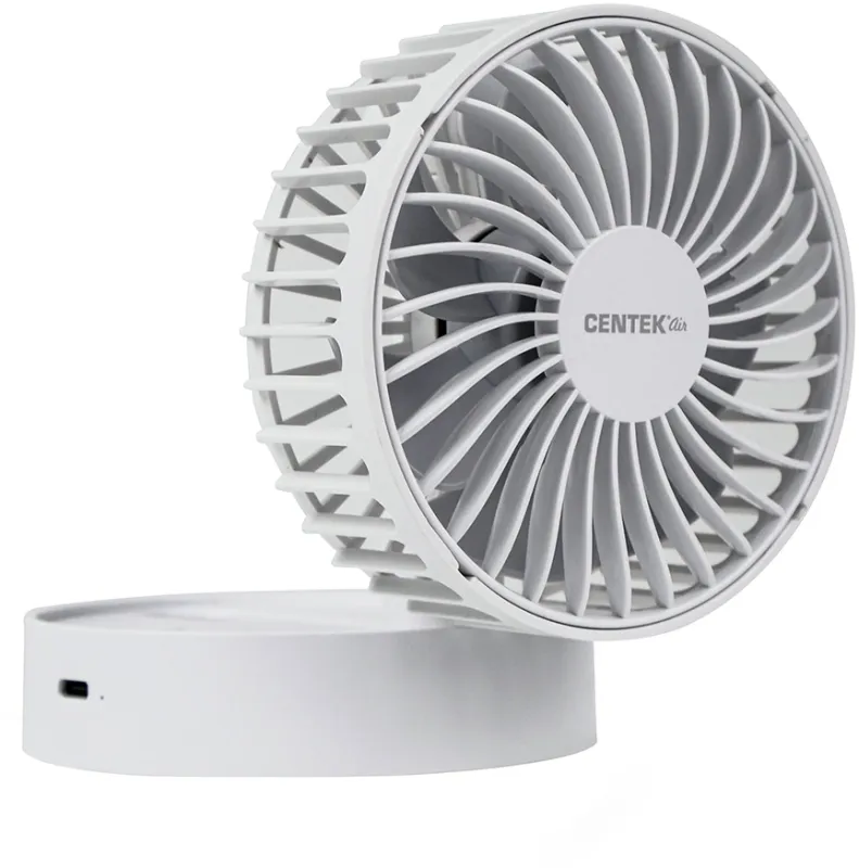 Вентилятор настольный Centek CT-5044 4Вт скоростей:3 белый
