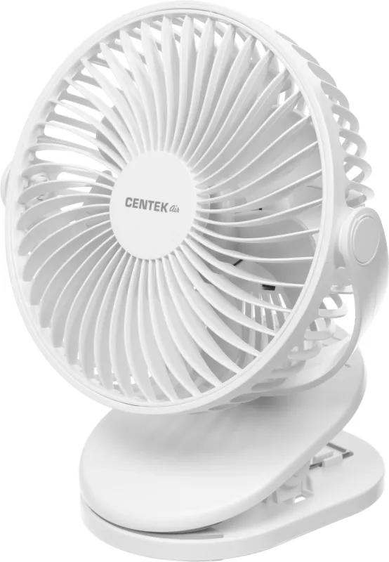 Вентилятор настольный Centek CT-5045 5Вт скоростей:4 белый