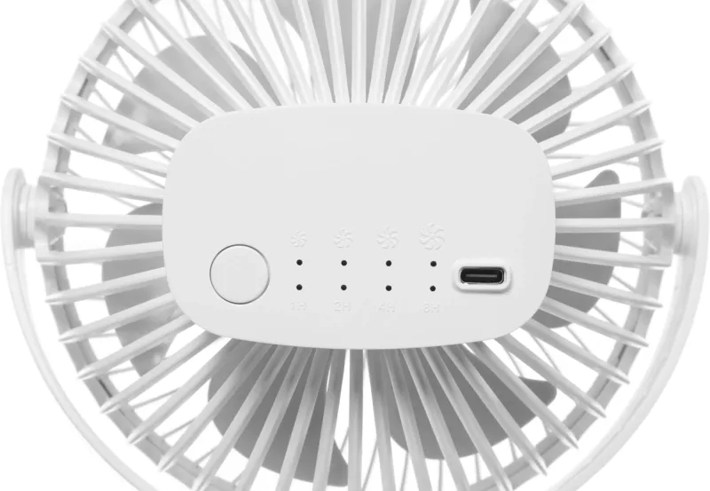 Вентилятор настольный Centek CT-5045 5Вт скоростей:4 белый