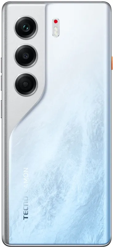 Смартфон Tecno Camon 40 Pro 256Gb 8Gb белый моноблок 3G 4G 6.78" Android 14 50Mpix 802.11 a/b/g/n/ac NFC GPS GSM900/1800 GSM1900 Protect