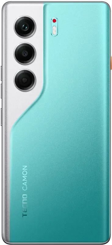Смартфон Tecno Camon 40 Pro 5G 256Gb 8Gb зеленый моноблок 3G 4G 6.78" Android 14 50Mpix 802.11 a/b/g/n/ac NFC GPS GSM900/1800 GSM1900 Protect