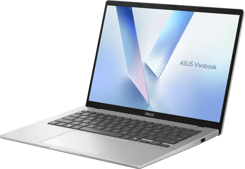 ASUS Vivobook 14 M1407KA-LY028 AMD Ryzen AI 5 340  2.0GHz DDR5 16GB 512GB PCIE G4 SSD AMD Radeon Graphics 14.0" WUXGA (1920 x 1200) 16:10  IPS-level 60Hz Without OS 1.35 kg Cool Silver