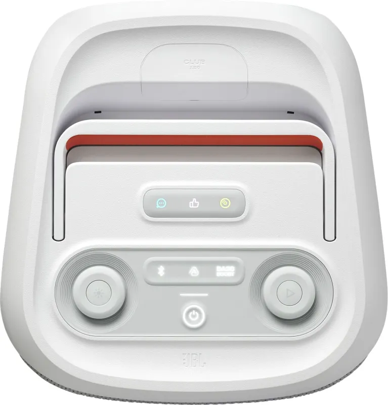 Минисистема Hi-Fi JBL PartyBox Club 120 белый 160Вт USB BT