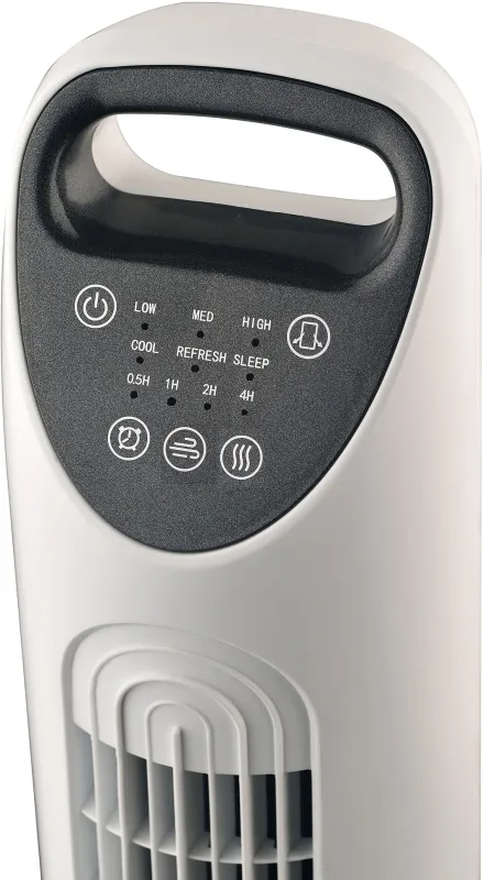 Вентилятор напольный Ballu BFT-400W 45Вт скоростей:3 ПДУ белый/черный