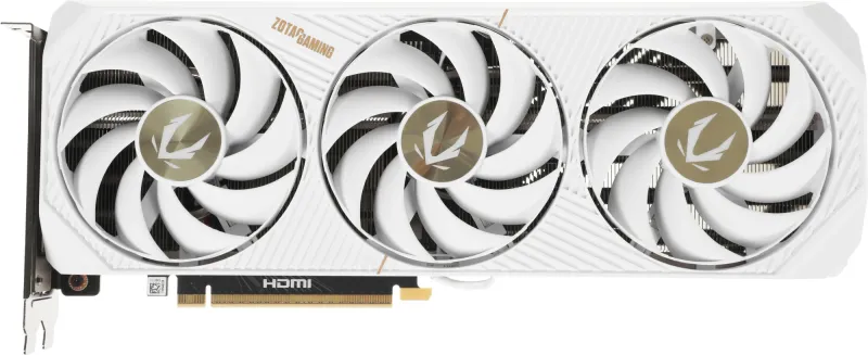 Видеокарта Zotac PCI-E 4.0 RTX 5070 AMP WHITE ED NVIDIA GeForce RTX 5070 12Gb 192bit GDDR7 2587/28000 HDMIx1 DPx3 HDCP Ret
