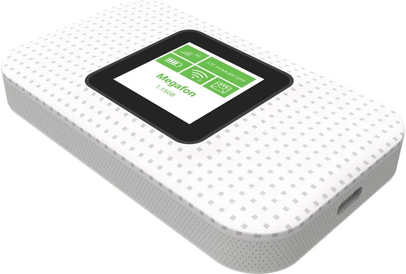 Модем 2G/3G/4G Digma DWR-M301LTE USB Wi-Fi Firewall +Router внешний белый