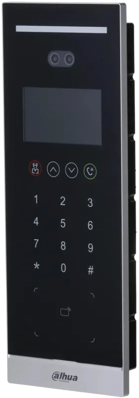 Видеопанель Dahua DHI-VTO6531H-S2 цветной сигнал цвет панели: черный