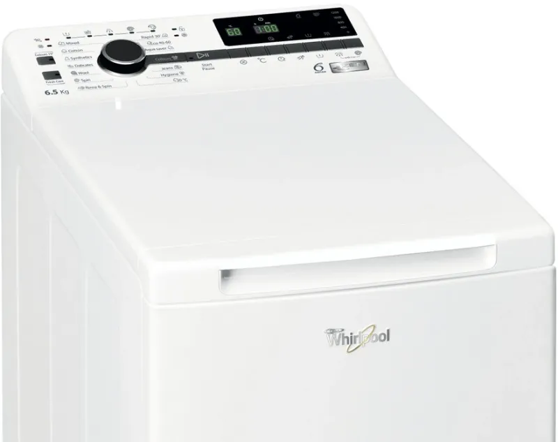 Стиральная машина Whirlpool TDLRB 65242BS EU/N класс: A загр.вертикальная макс.:6.5кг белый