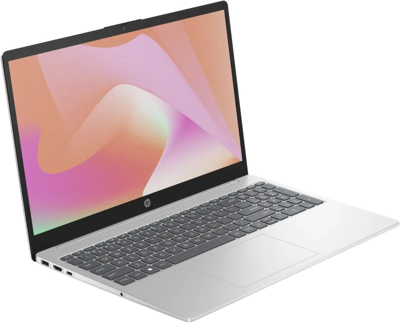 Ноутбук HP 15-fc0024ny Ryzen 7 7730U 16Gb SSD512Gb AMD Radeon 610M 15.6" IPS FHD (1920x1080) FreeDOS silver WiFi BT Cam (B8AX0EA)
