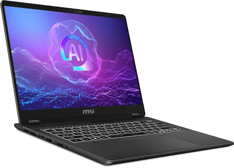 Ноутбук MSI Prestige 14 AI+ Evo C2VMG-026RU Core Ultra 7 258V 32Gb SSD1Tb Intel Arc 14" OLED 2.8K (2880x1800) Windows 11 Home grey WiFi BT Cam (9S7-14N321-026)