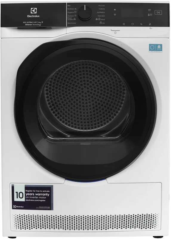 Сушильная машина Electrolux EW8D495MCE пан.англ. кл.энер.:A макс.загр.:9кг белый