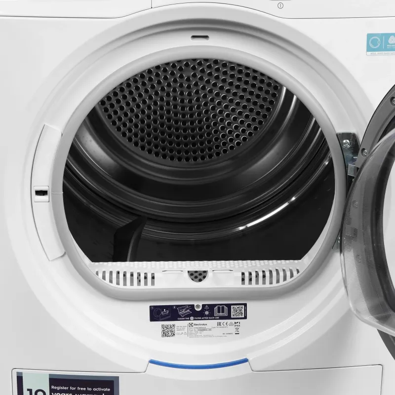 Сушильная машина Electrolux EW8D495MCE пан.англ. кл.энер.:A макс.загр.:9кг белый