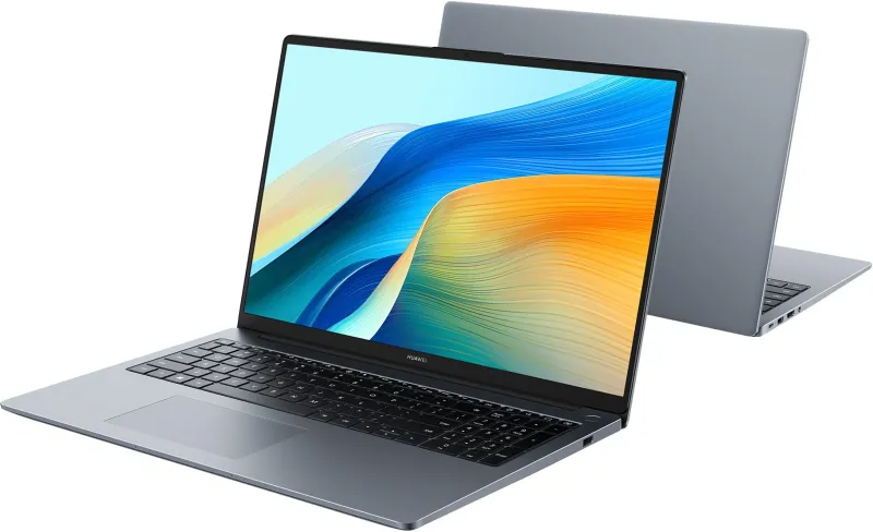 Ноутбук Huawei MateBook D 16 MCLG-X Core i9 13900H 16Gb SSD1Tb Intel Iris Xe graphics 16" IPS (1920x1200) без ОС grey space WiFi BT Cam (53014HYG)