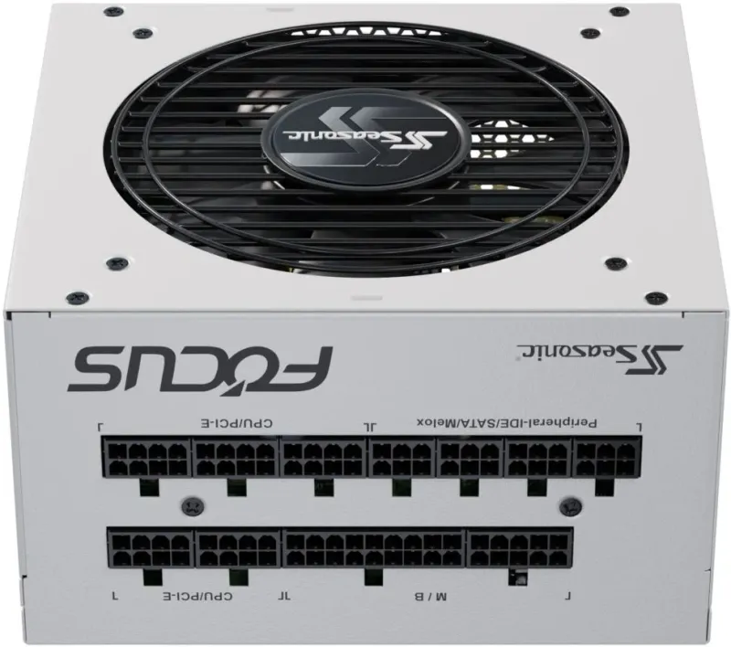 Блок питания Seasonic ATX 1000W Focus GX-1000 Gen.5 WHITE 80+ gold (20+4pin) APFC 135mm fan 10xSATA Cab Manag RTL