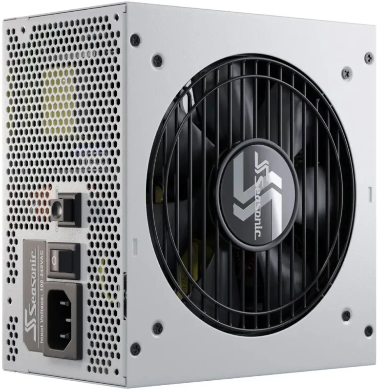 Блок питания Seasonic ATX 1000W Focus GX-1000 Gen.5 WHITE 80+ gold (20+4pin) APFC 135mm fan 10xSATA Cab Manag RTL
