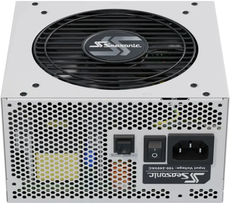 Блок питания Seasonic ATX 1000W Focus GX-1000 Gen.5 WHITE 80+ gold (20+4pin) APFC 135mm fan 10xSATA Cab Manag RTL