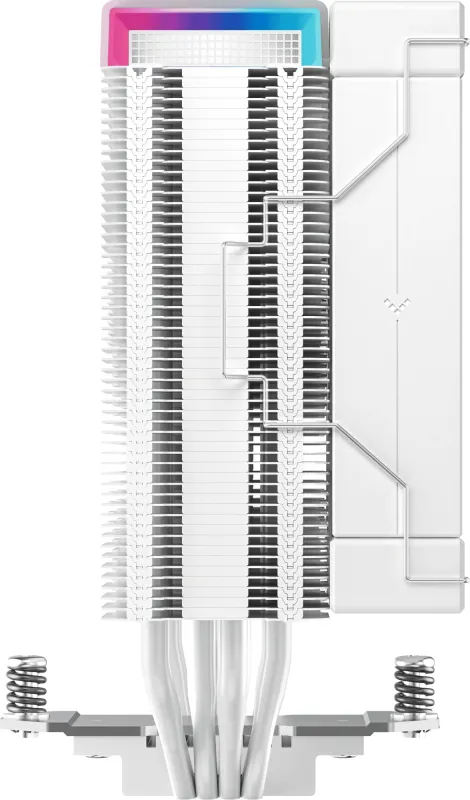 Устройство охлаждения(кулер) Deepcool AK400 Digital Pro Wh Soc-AM5/AM4/1200/1700/1851 белый 4-pin 25dB Al+Cu LCD 220W 695gr Ret (R-AK400-WHAPMN-G)