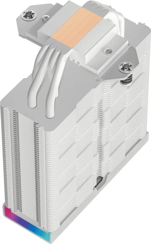 Устройство охлаждения(кулер) Deepcool AK400 Digital Pro Wh Soc-AM5/AM4/1200/1700/1851 белый 4-pin 25dB Al+Cu LCD 220W 695gr Ret (R-AK400-WHAPMN-G)