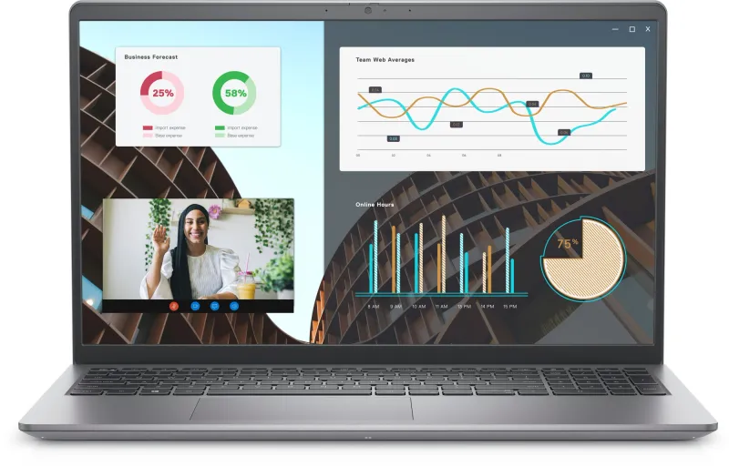 Ноутбук Dell Vostro 3530 Core i3 1305U 16Gb SSD512Gb Intel UHD Graphics 15.6" WVA FHD (1920x1080)/ENGKBD Linux Ubuntu black WiFi BT Cam (3530-3650)
