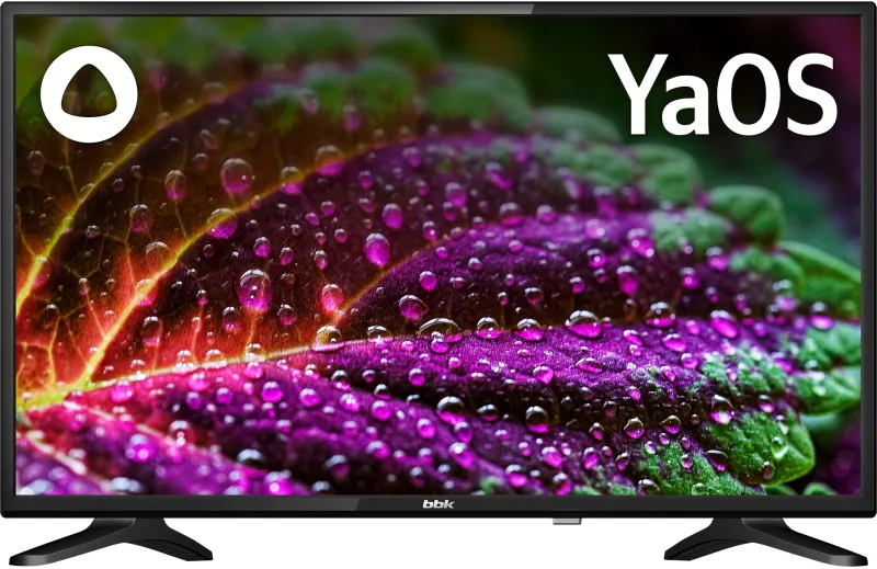 Телевизор LED BBK 31.5" 32LEX-7218/TS2C (B) Яндекс.ТВ черный HD 60Hz DVB-T2 DVB-C DVB-S2 USB WiFi Smart TV