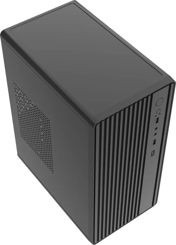 Корпус Accord ACC-M258-01B черный без БП ATX 4x120mm 2xUSB2.0 audio