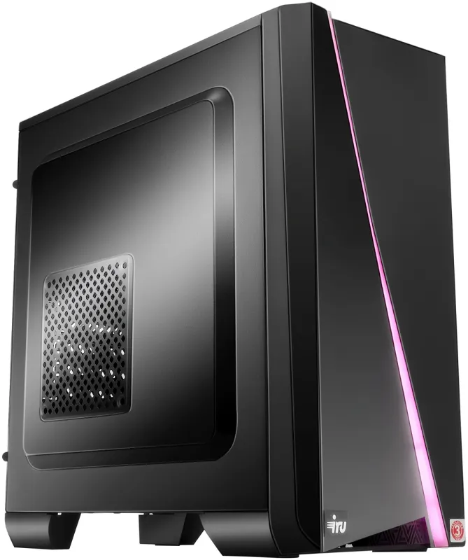 ПК IRU Tactio 320A5GER MT Ryzen 5 5600G (3.9) 16Gb SSD512Gb RGr без ОС GbitEth 500W черный (2106786)
