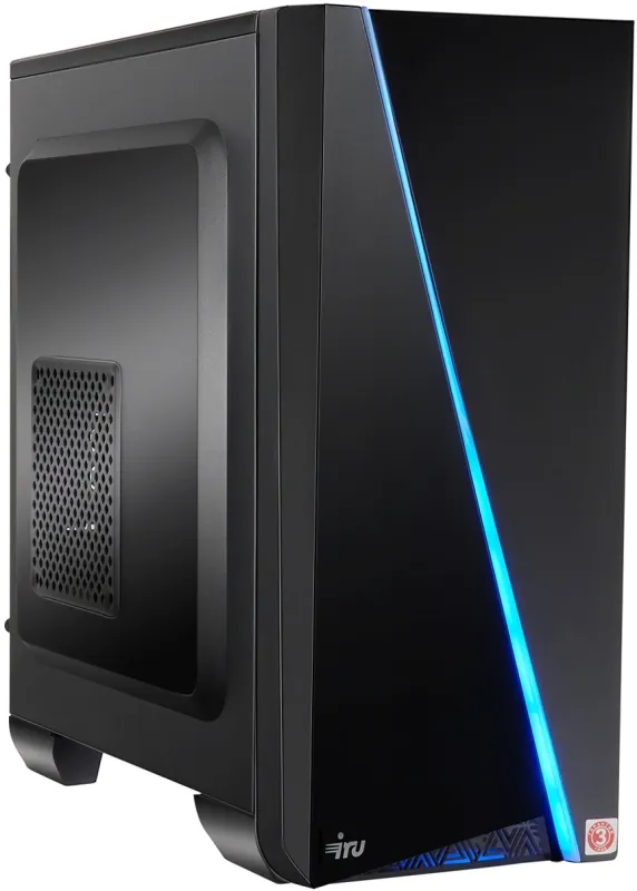 ПК IRU Tactio 320A5GER MT Ryzen 5 5600G (3.9) 16Gb SSD512Gb RGr без ОС GbitEth 500W черный (2106786)