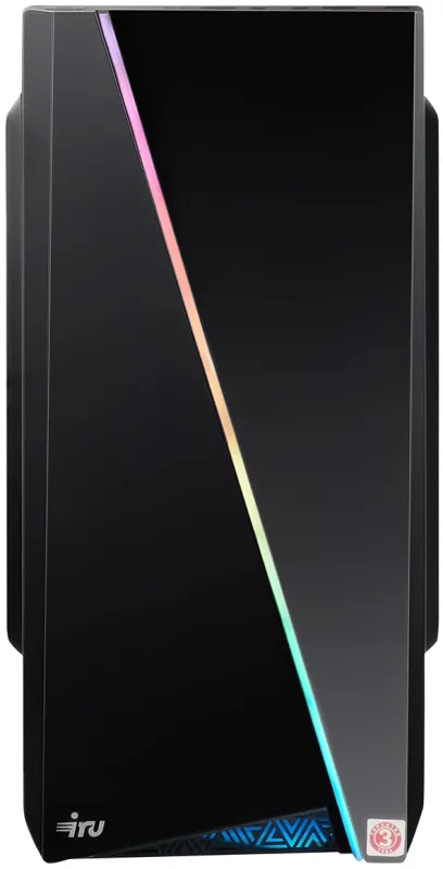 ПК IRU Tactio 320A5GER MT Ryzen 5 5600G (3.9) 16Gb SSD512Gb RGr без ОС GbitEth 500W черный (2106786)