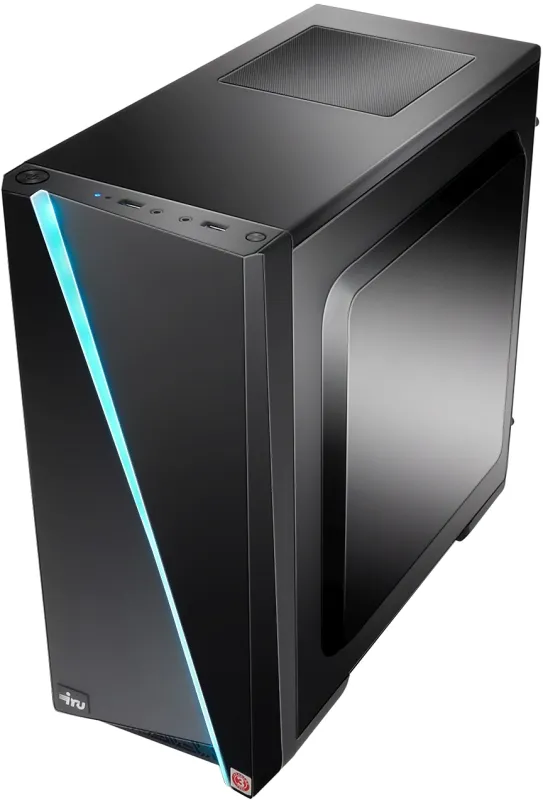 ПК IRU Tactio 320A5GER MT Ryzen 5 5600G (3.9) 16Gb SSD512Gb RGr без ОС GbitEth 500W черный (2106786)