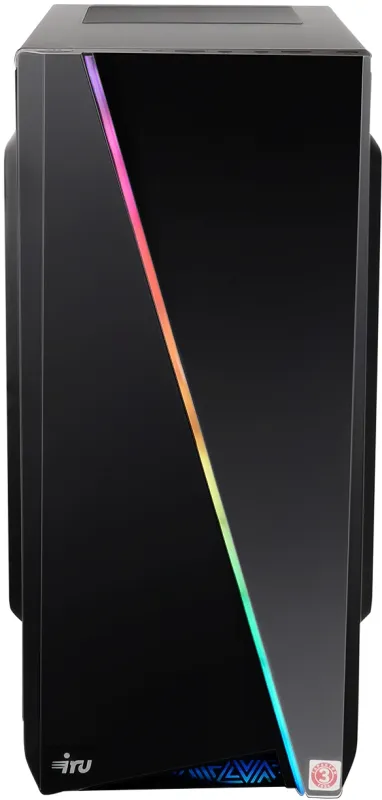 ПК IRU Tactio 320A5GER MT Ryzen 5 5600G (3.9) 16Gb SSD512Gb RGr без ОС GbitEth 500W черный (2106786)