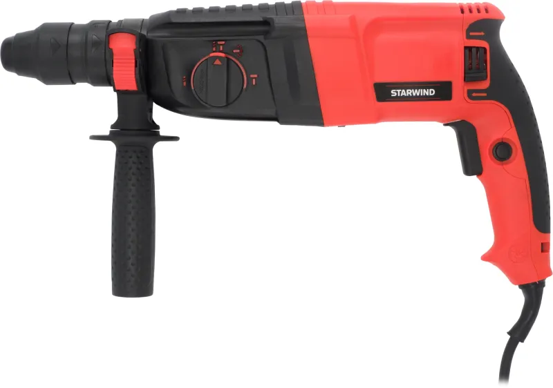 Перфоратор Starwind RH28Q-990S1 патрон:SDS-quick уд.:3.4Дж 990Вт (кейс в комплекте)