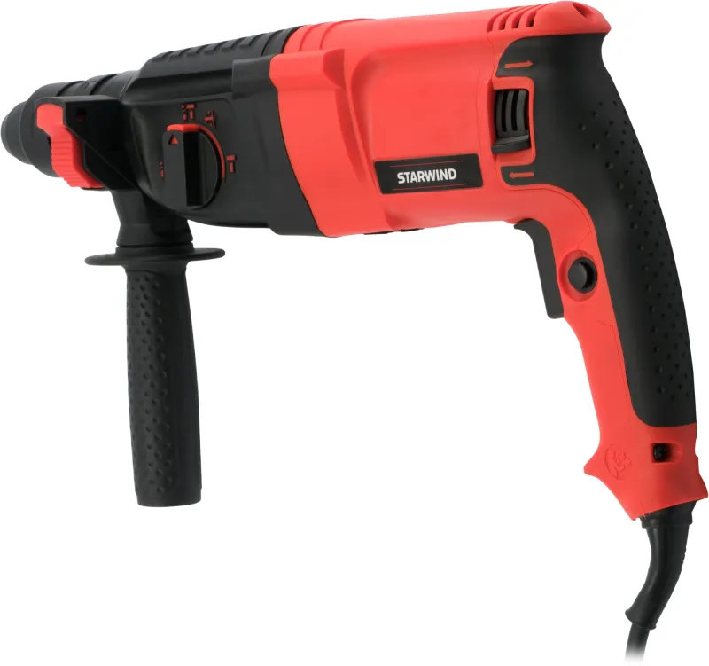 Перфоратор Starwind RH28Q-990S1 патрон:SDS-quick уд.:3.4Дж 990Вт (кейс в комплекте)