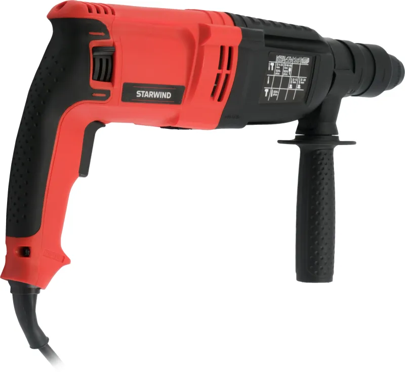 Перфоратор Starwind RH28Q-990S1 патрон:SDS-quick уд.:3.4Дж 990Вт (кейс в комплекте)