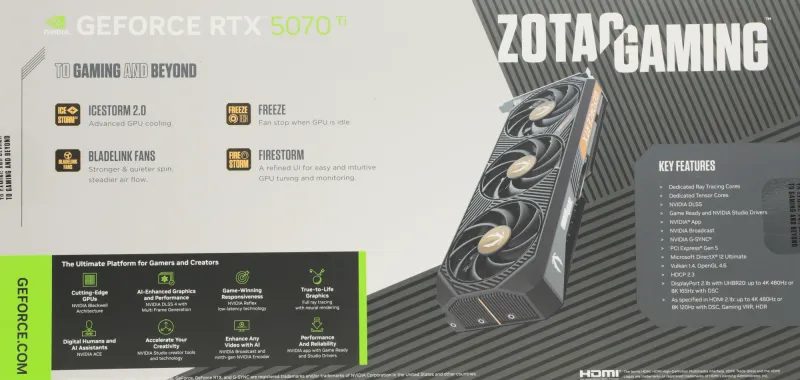 Видеокарта Zotac PCI-E 4.0 RTX 5070 Ti SOLID SFF OC NVIDIA GeForce RTX 5070TI 16Gb 256bit GDDR7 2482/28000 HDMIx1 DPx3 HDCP Ret