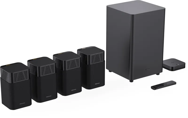 Саундбар Hisense HT SATURN 4.1.2 720Вт+240Вт черный